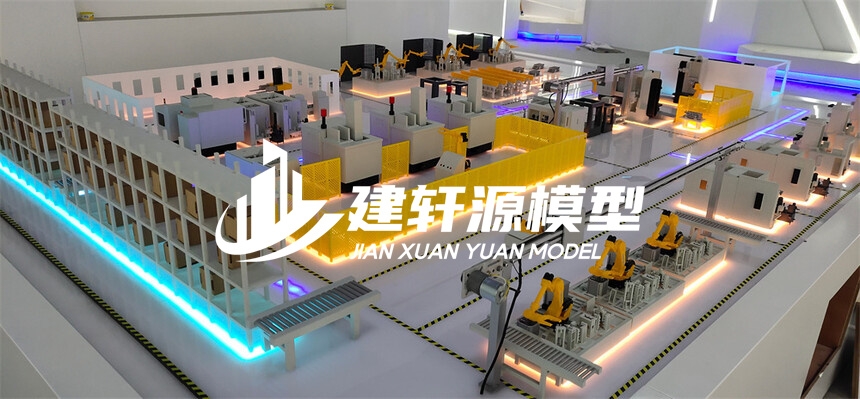 石棉工业模型
