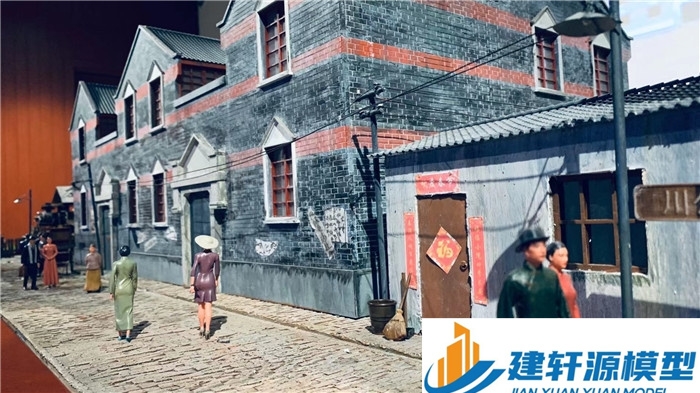 石棉中共四大纪念馆微缩
