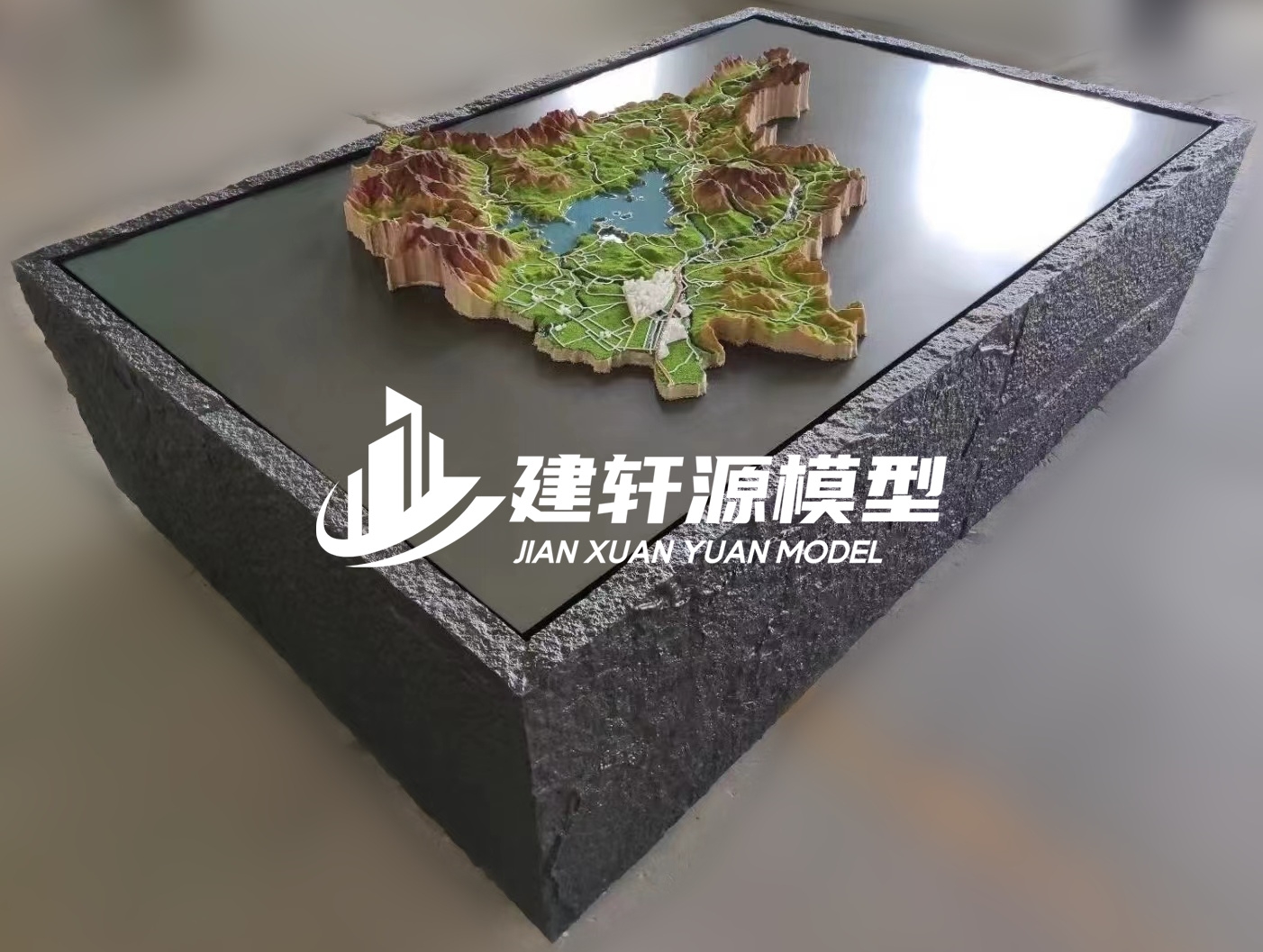石棉地貌模型制作