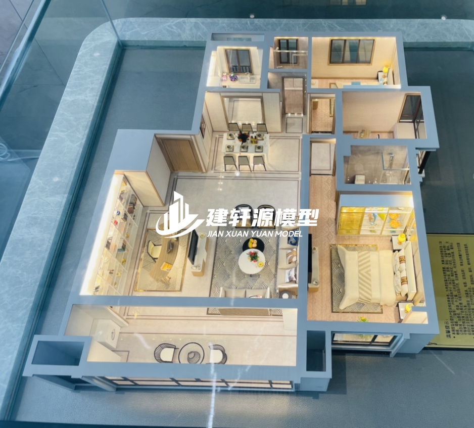 石棉地产户型模型