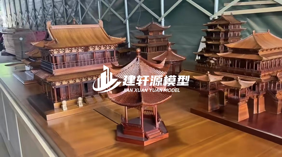 石棉古建模型制作