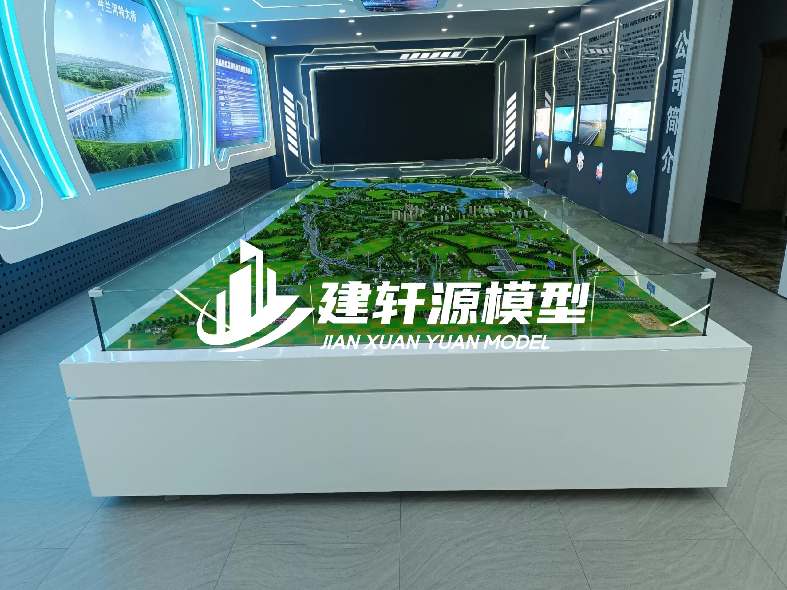 石棉高架桥道路模型设计